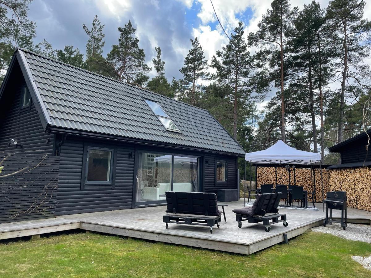 Modern Villa In Stockholm Archipelago Värmdö Eksteriør billede