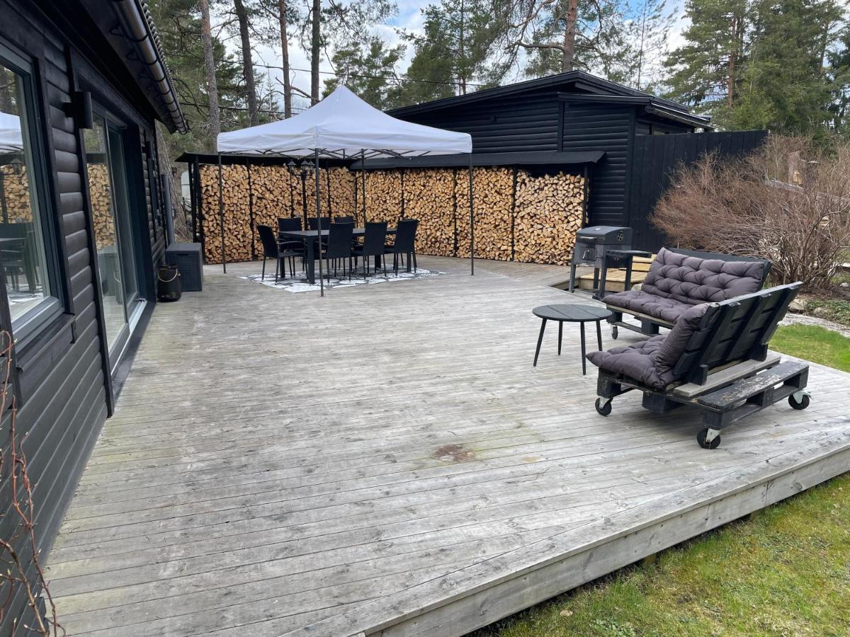 Modern Villa In Stockholm Archipelago Värmdö Eksteriør billede